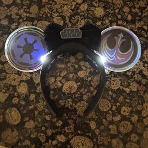 Star Wars Light-Up Headband - Black and Silver